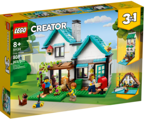 Lego Creator 3en1 Le Bateau Viking et Le Serpent de Midgard, 31132, jouets,  garçons et filles