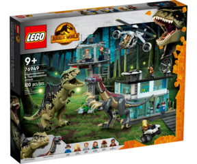 LEGO® 76949 Giganotosaurus & Therizinosaurus Angriff